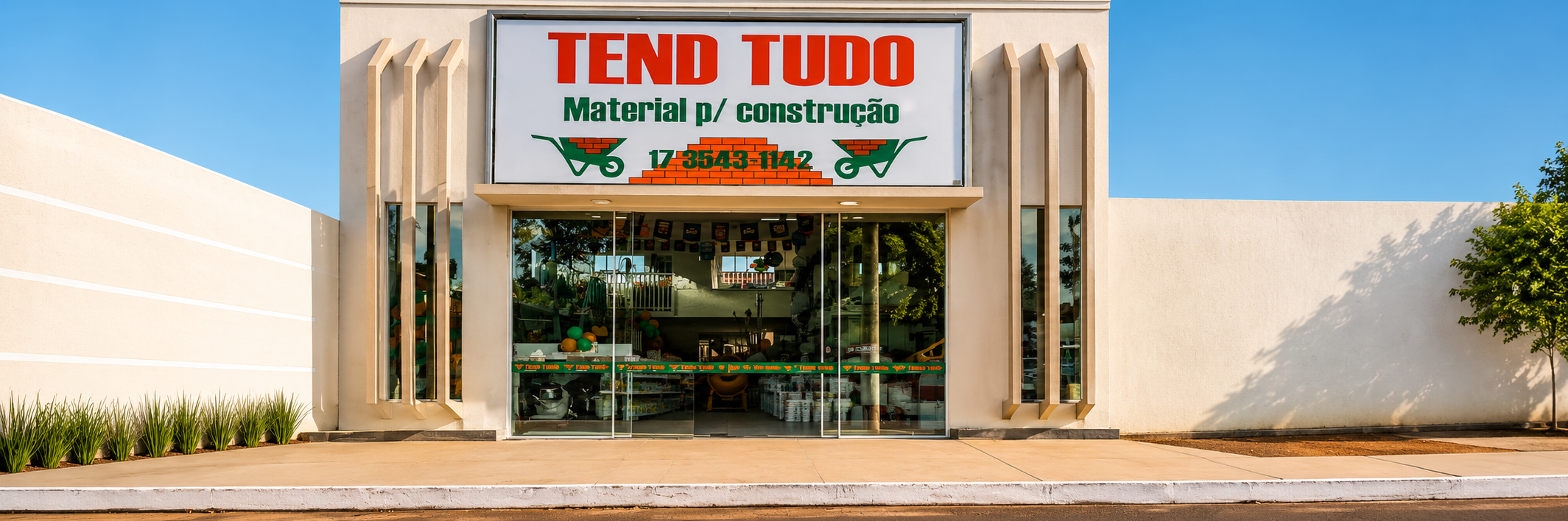 TEND TUDO MATERIAL  PARA CONSTRUÇAO
